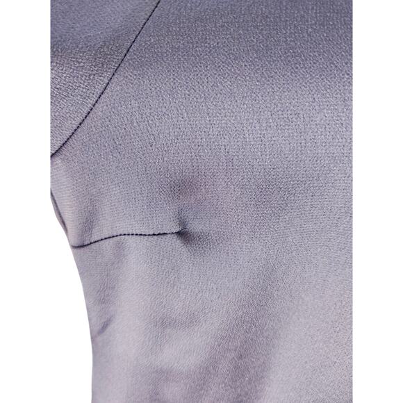 Chloe Kristyn Blue Mini Sheath Dress Bell Sleeves Lined NWT Sz L - Picture 6 of 12